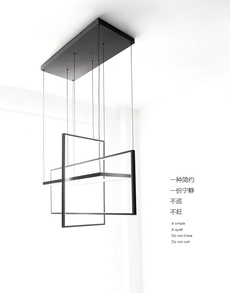 Креативное искусство Геометрическая люстра современный минималистичный