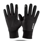 Перчатки для мужчин и женщин, водонепроницаемые и ветрозащитные теплые флисовые перчатки для занятий спортом на открытом воздухе, бега, лыжного спорта, на осеньзиму
