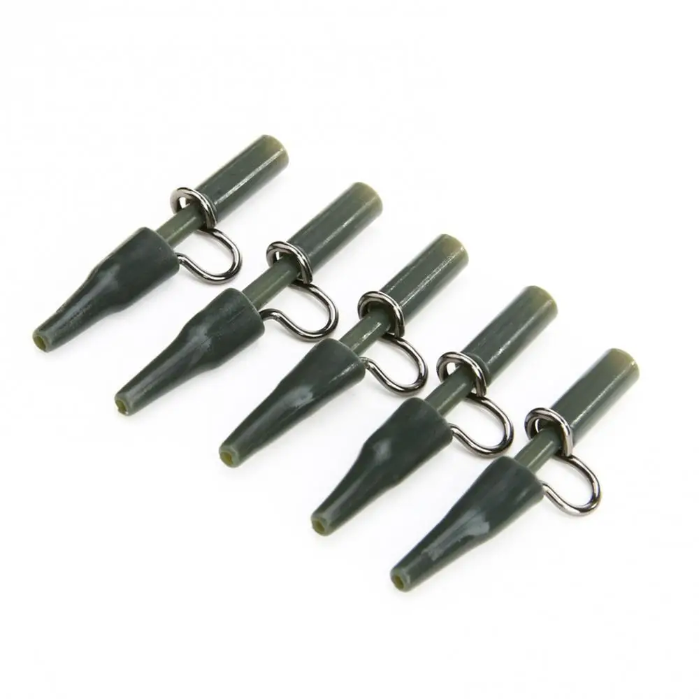 

55% Discounts Hot! 10Pcs Steel Wire Carp Lead Clips for Sea Boat Lake Fishing Equipment Accessories