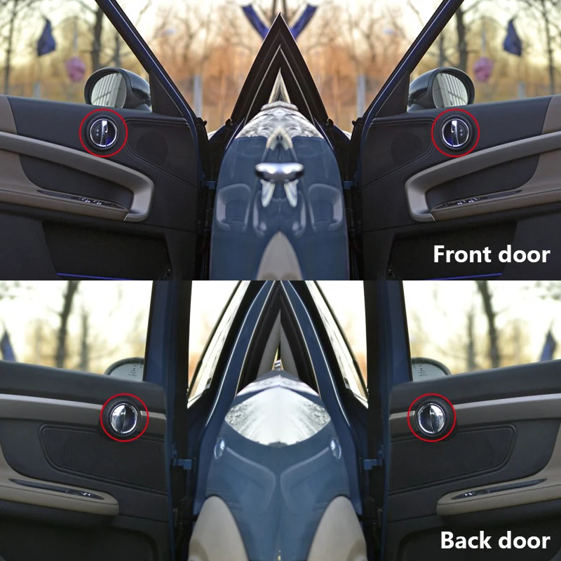 4 шт. 3D эпоксидный клей для автомобильного интерьера передние и задние дверные