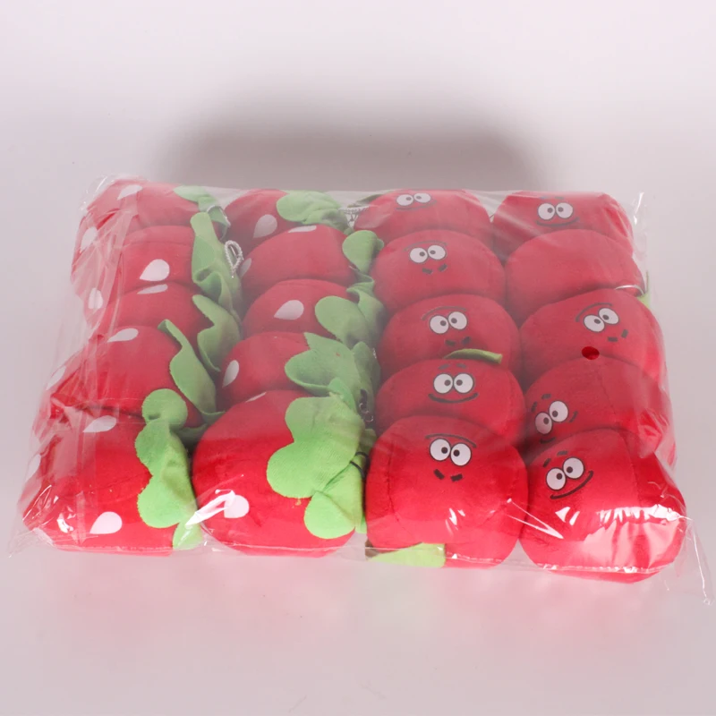 20 шт./лот мини плюшевые игрушки овощи фрукты Мини куклы яблоко перец баклажаны