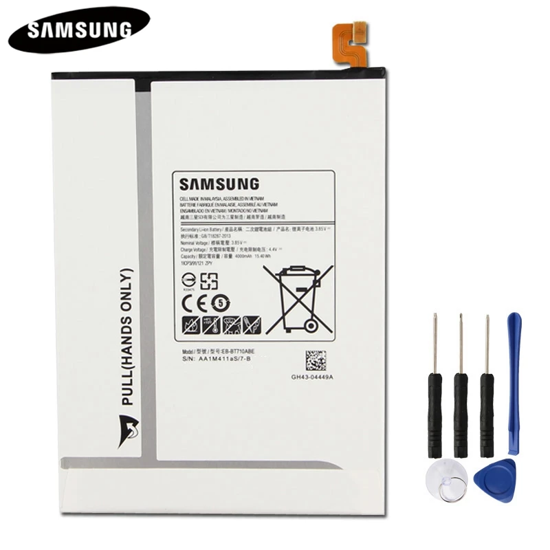 

Original Tablet Battery EB-BT710ABE EB-BT710ABA For Samsung Galaxy Tab S2 8.0 SM-T710 SM-T715C SM-T719C SM-T713N SM-T715 4000mAh