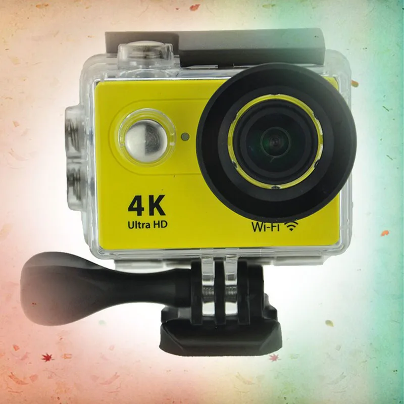 Дешево Спортивная Экшн-камера H12 с Wi-Fi, 4k, водонепроницаемая камера для подводного плавания, Full Hd, для езды на велосипеде, дайвинга