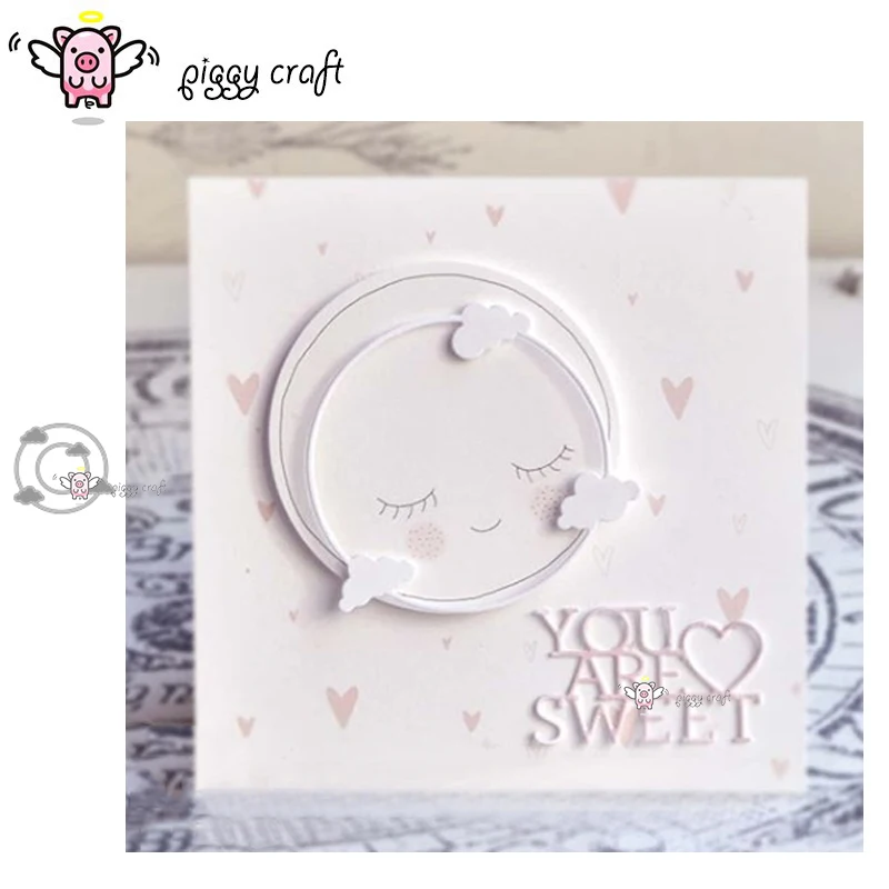 Технические металлические Вырубные штампы форма облака круглая рамка для