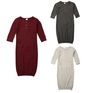 Пеленка для новорожденных 0-6 м, хлопковое муслиновое одеяло в полоску, спальный мешок для младенцев