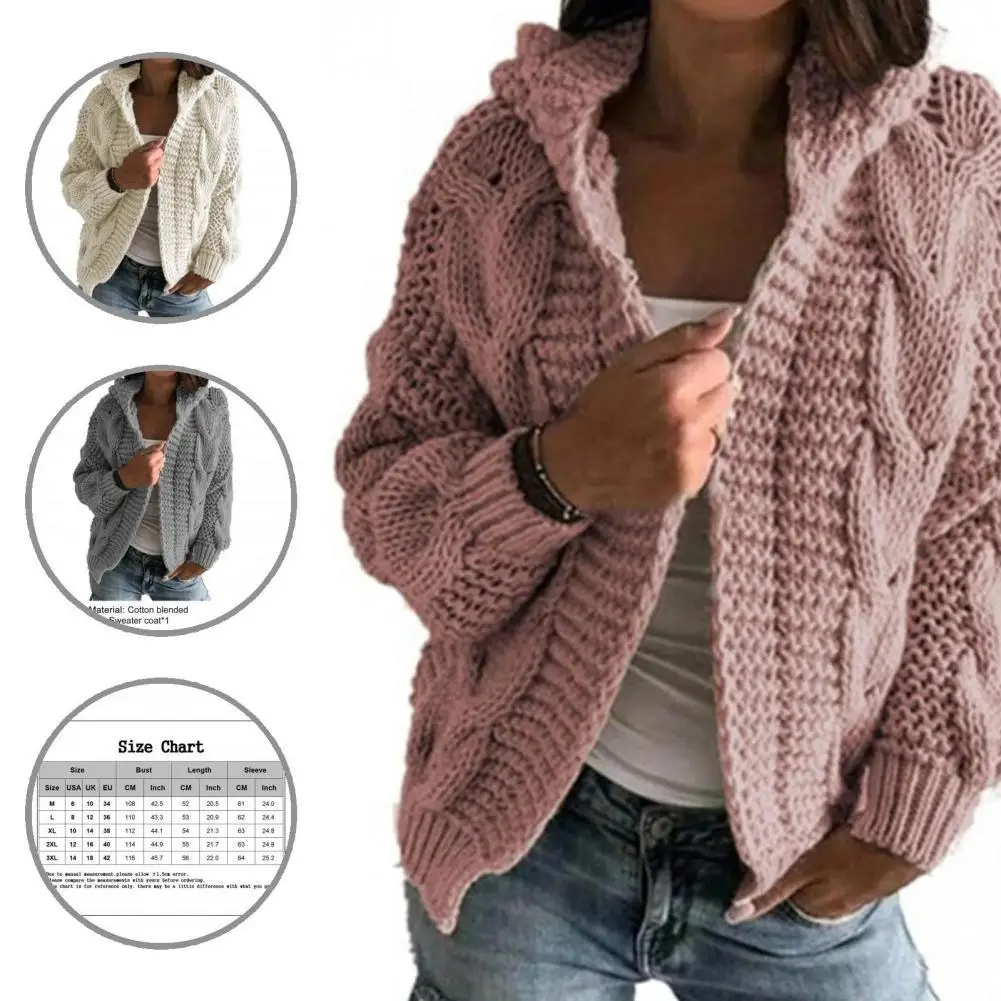 

Knitwear Fashion Solid Color Twist Knitwear Sweaters Sweaters Knitted Cardigan Twist for Going Out