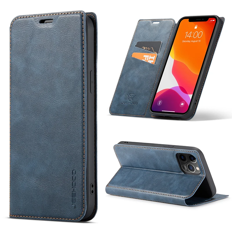 

LANGSIDI High Quality Leather phone case for iphone 12 pro max 12 mini Luxury leather cover for iphone 11 pro max XR Xs 8 plus