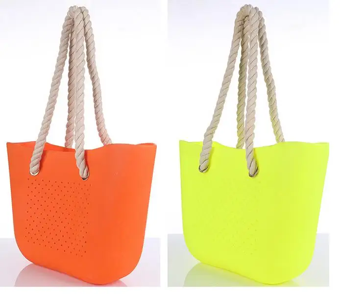 Женская креативная Желейная Сумка Силиконовая пляжная сумка анти-Замороженная