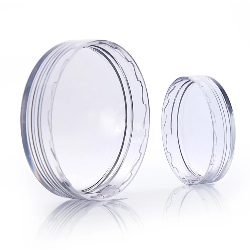 Прозрачная Косметическая банка для крема 20 шт. пустая пластиковая коробка банки