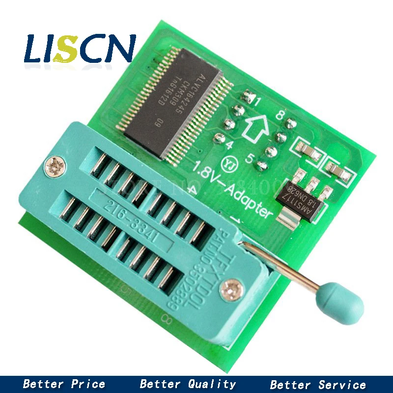 Адаптер 1 8 в для Iphone/материнской платы SPI Flash SOP8 DIP8 W25 MX25 используется на