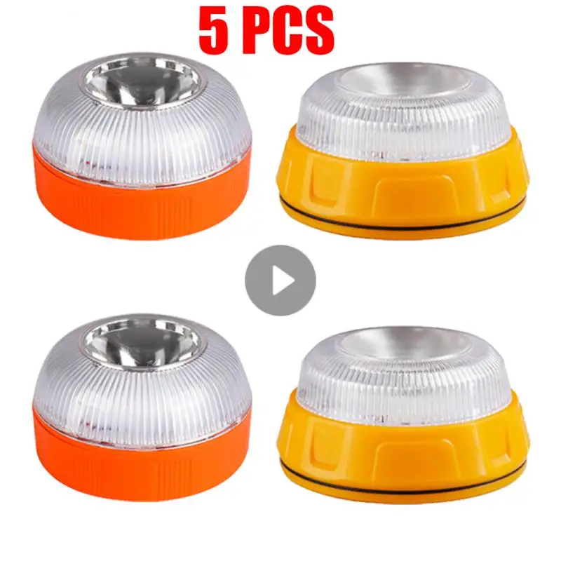 

Светодиодный аварийсветильник свет V16, сертифицированный Dgt, Автомобильный аварийный маячок, перезаряжаемый Магнитный индукционный стробо...