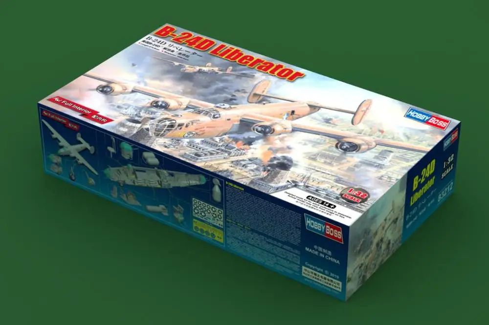 Hobbyboss 83212 1/32 весы B 24D The Liberator Бомбер новые модели|Наборы для сборки моделей| |