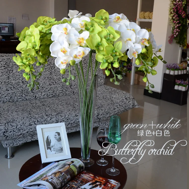 Красивый фаленопсис из искусственного шелка длиной 92 см бабочки орхидеи