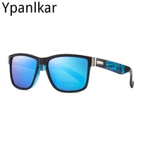 2021 sport sunglasses polarized for men sun glasses square driving personality color mirror luxury brand designer uv400