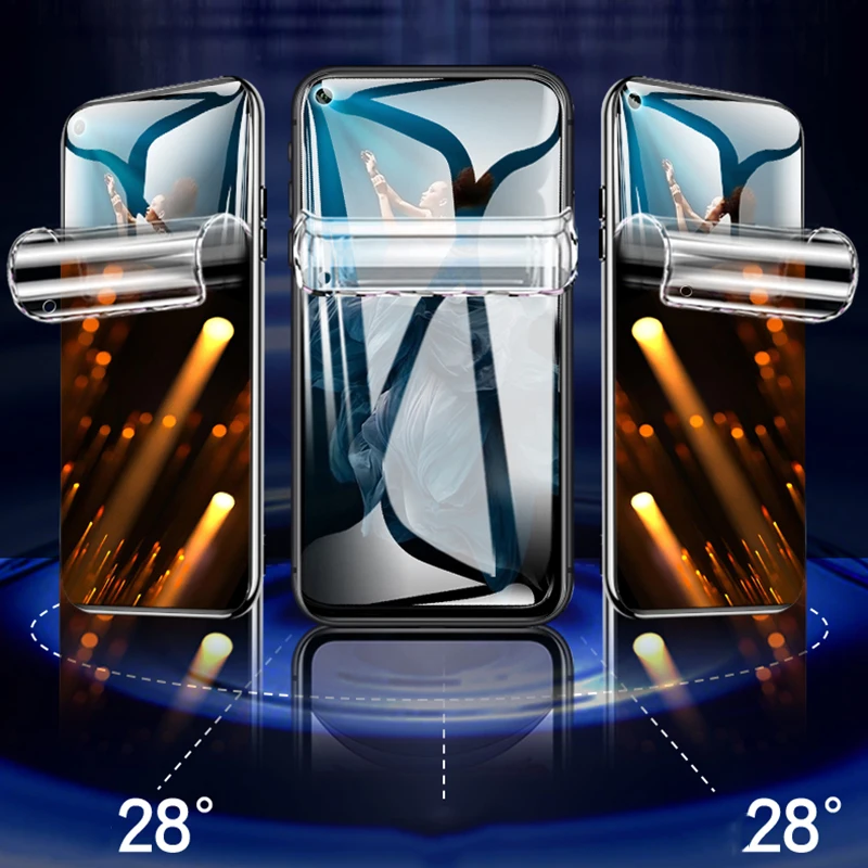 Новый защитный приватный гидрогелевый экран для Huawei P30 P40 Pro и Mate 20 30.