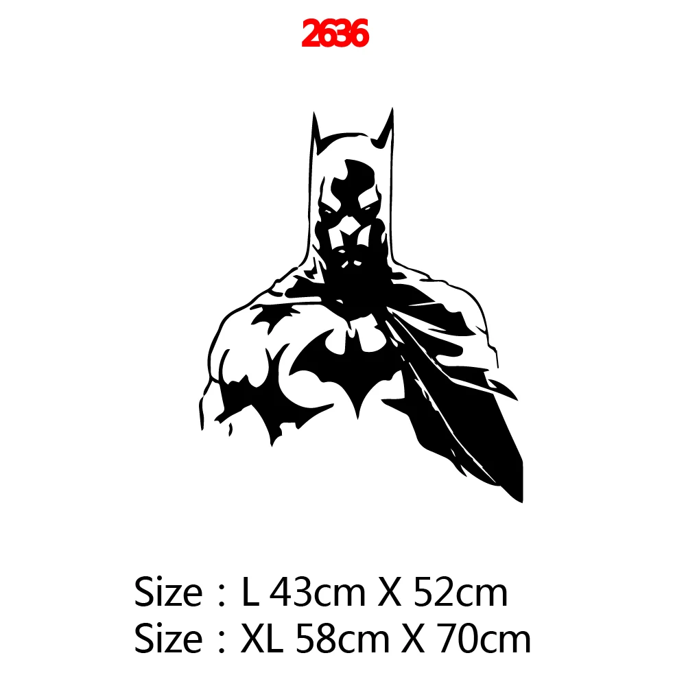 Новый дизайн супергерой Бэтмен съемные виниловые наклейки на стену для