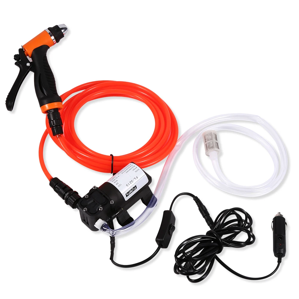 

12V Portable High Pressure Self-priming Quick Car Cleaning Water Pump Electrical Washer Kit