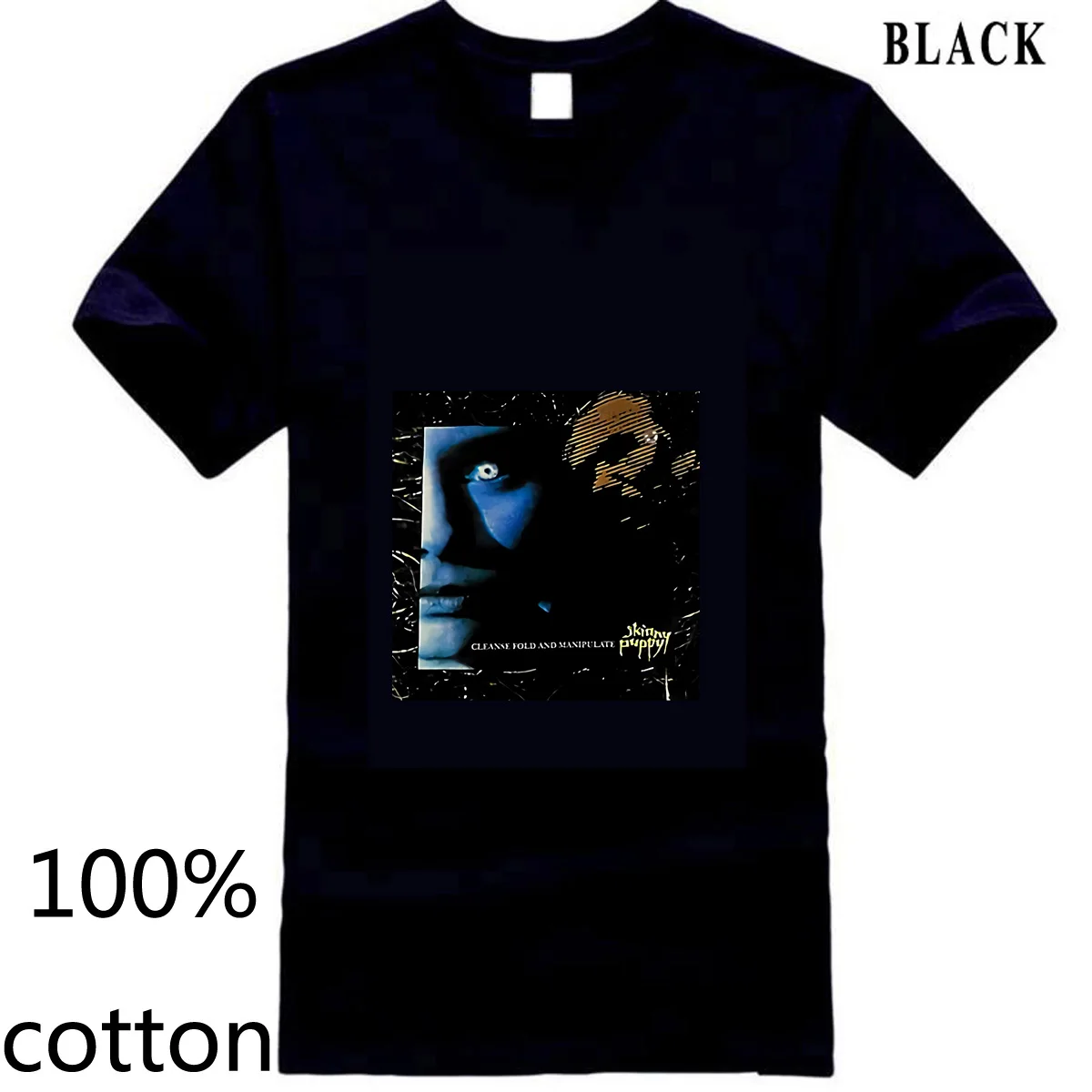 Футболка мужская облегающая с принтом щенка чистая простая формальная рубашка