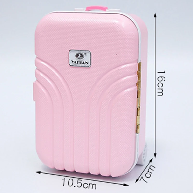 Чехол на колесиках можно хранить деньги Детская копилка игрушка для девочки