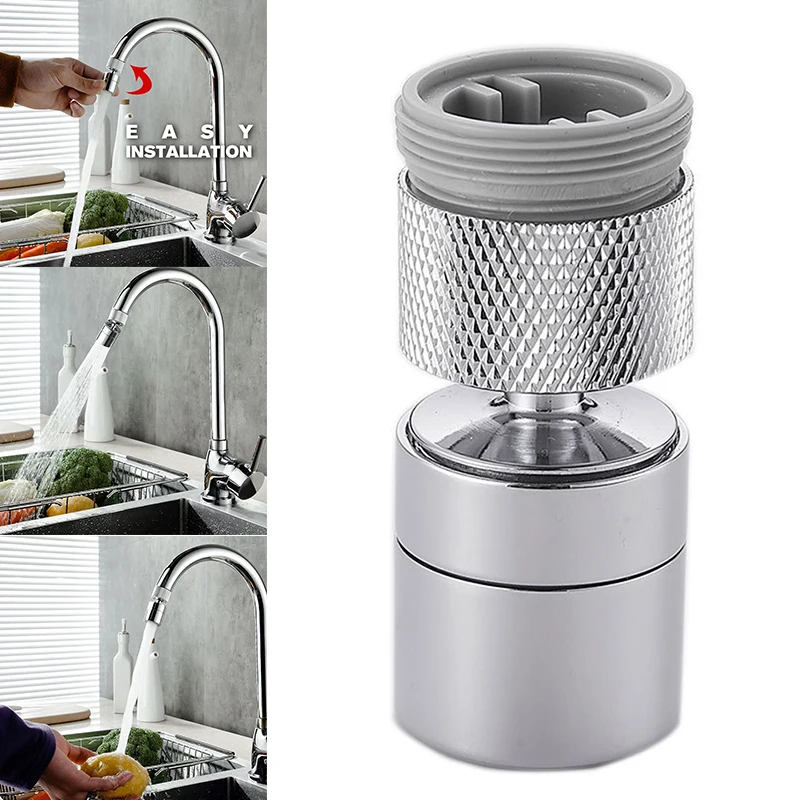 

Pressurized Water Faucet Filter Splash-proof Filter Water Saving for Water Tap Kitchen Bathroom LXY9