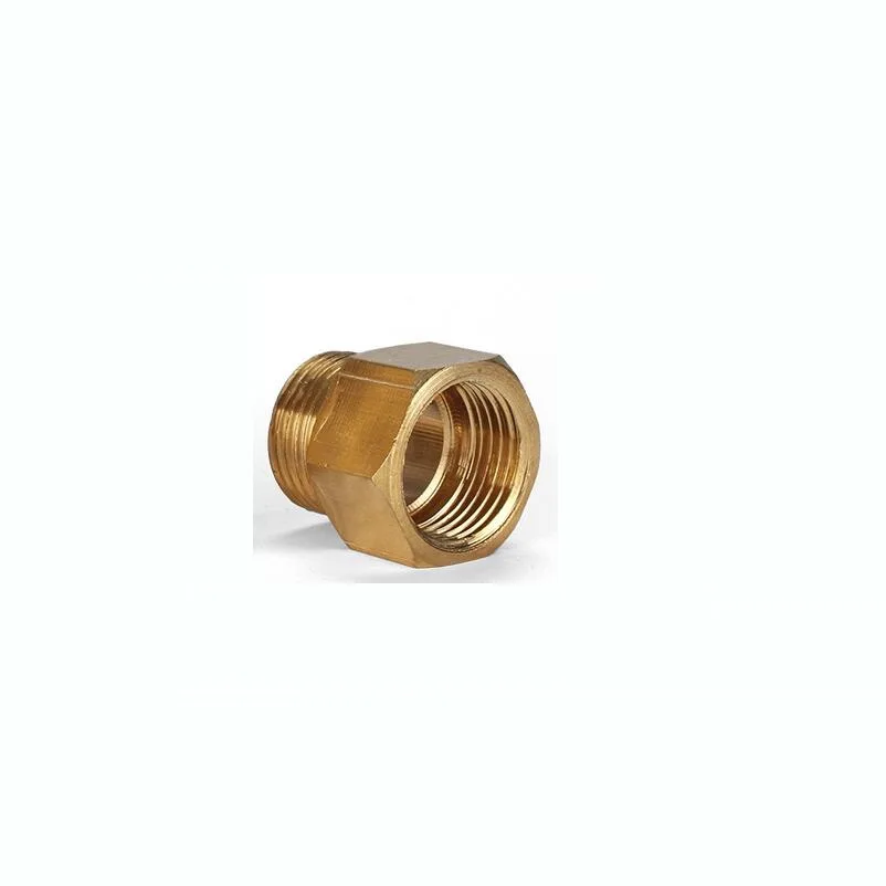 

1/2" BSP Male to 1/2" BSP Female Thread Pneumatic Brass Equal Connector Hex Head adapter Pipe Fitting for Air