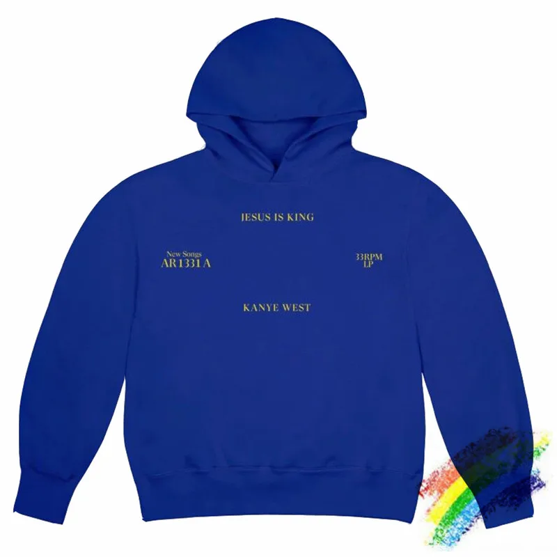 Толстовка с капюшоном Иисус-король LA для мужчин и женщин | Мужская одежда