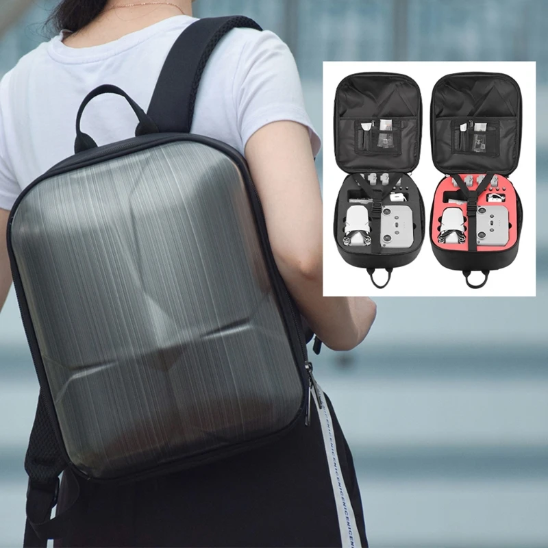 

DJI Hard Shell Carrying Case Travel Shockproof Waterproof Backpack Bag for Mavic Mini 2 Drone Accessories