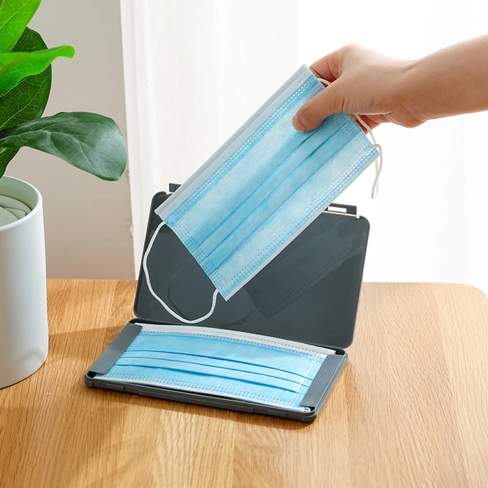 Коробка для хранения масок банка карт маска рыбалки аксессуары пластиковая