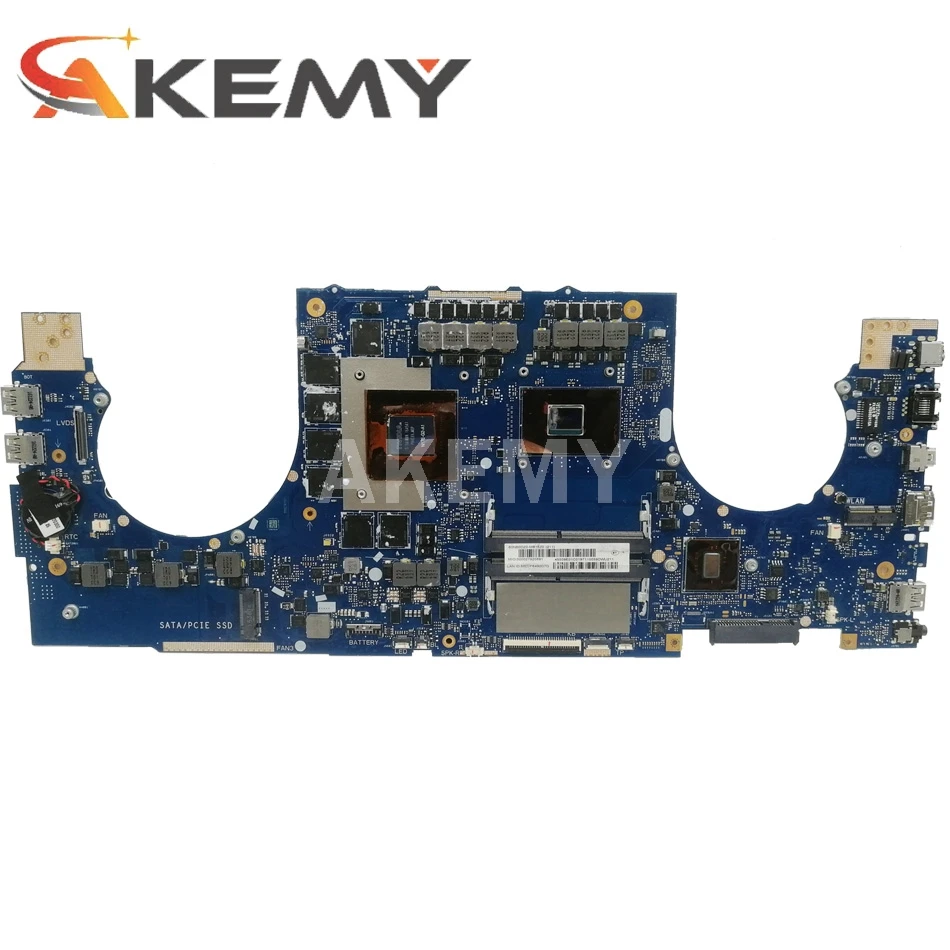 SAMXINNO For ASUS S7VS GL702V GL702VS GL702VSK Laotop Mainboard GL702VS Motherboard with i7-7700HQ GTX 1070/8GB