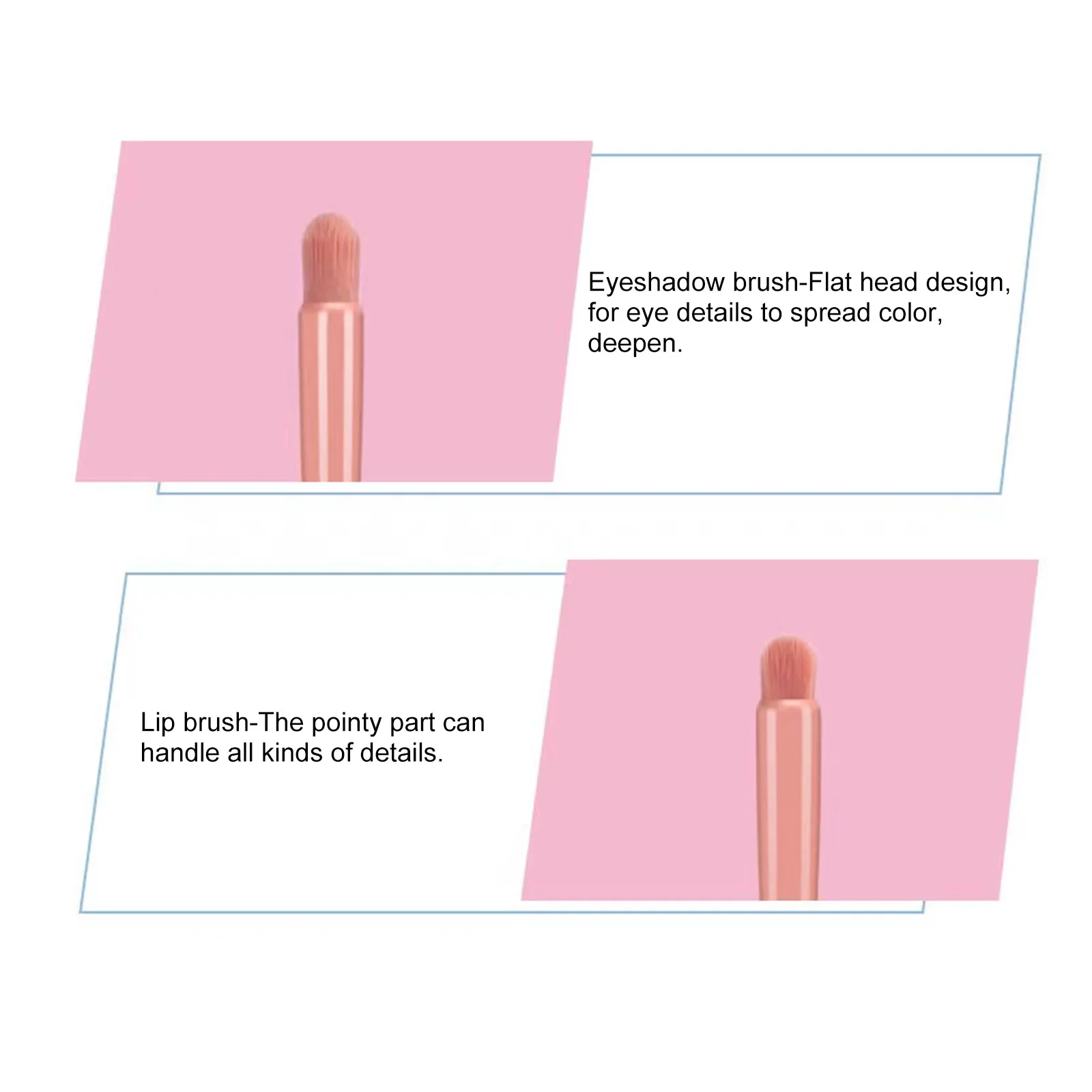 Набор косметических кистей для макияжа набор из 5 предметов портативная основа