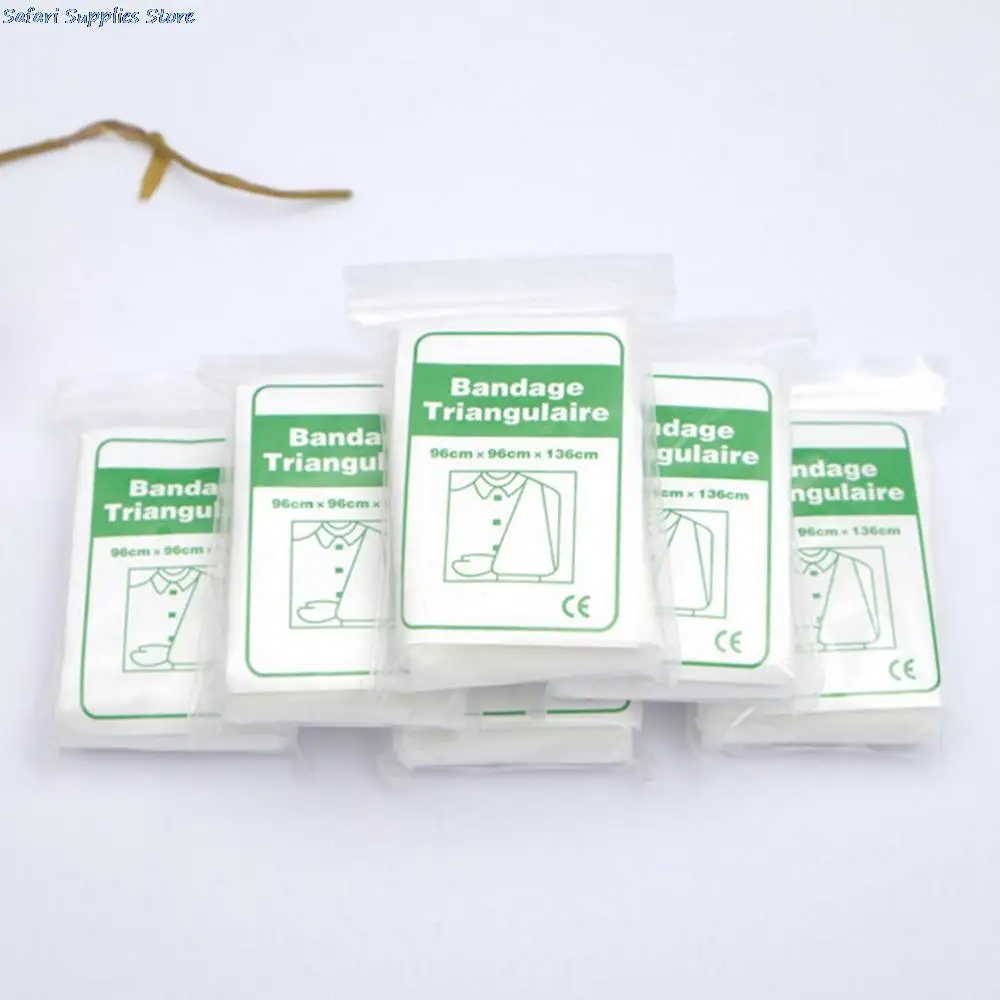 Новая повязка медицинская ожога тканевая треугольная аптечка обертка бинт для