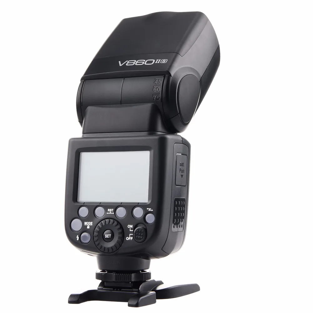 Godox Ving V860II V860II-S E-TTL фотокамер Speedlite HSS 1/8000 Li-Ion Батарея Вспышка для цифровой