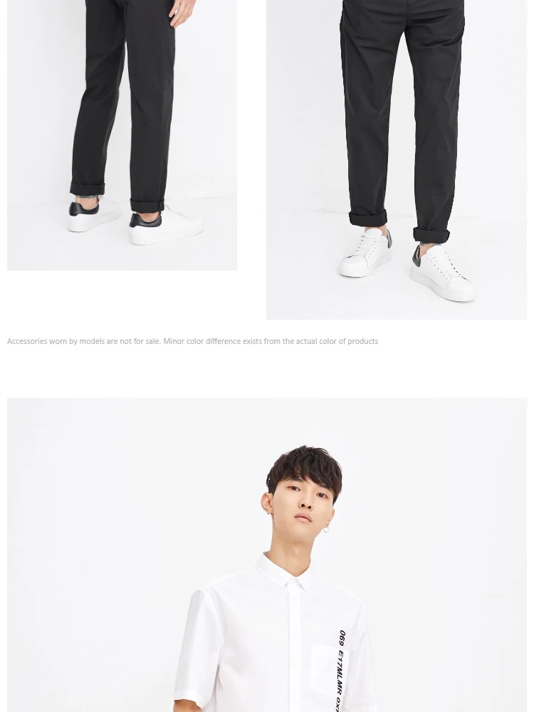 JackJones мужские хлопковые повседневные эластичные брюки мужская одежда 218314552