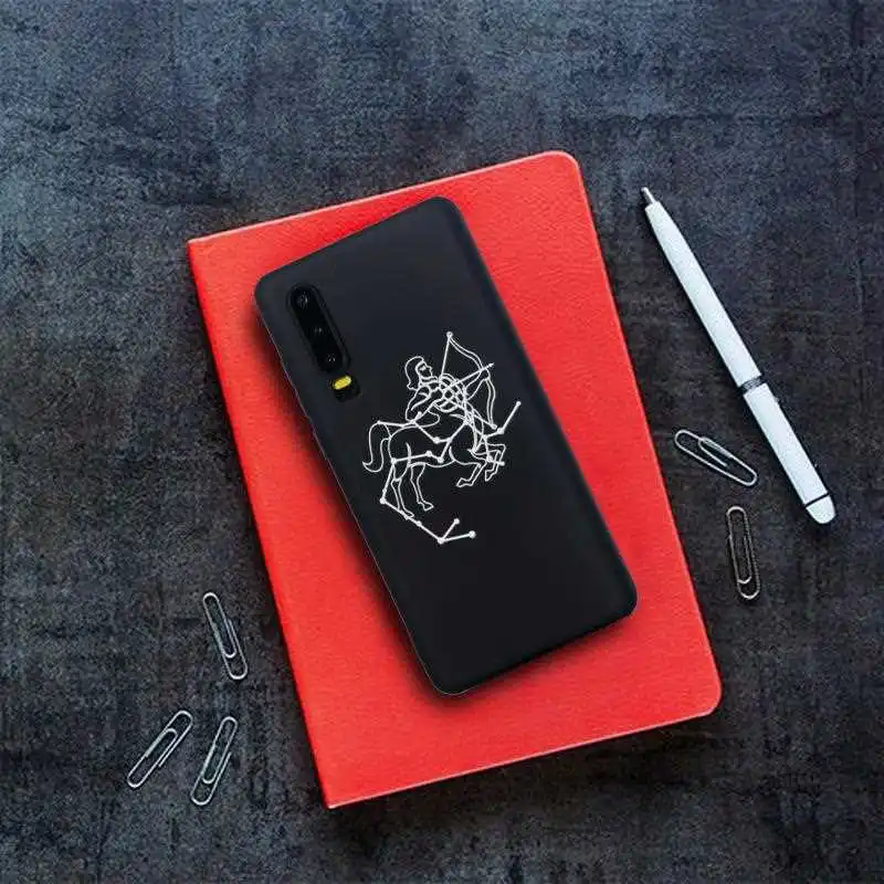 

Joomer Zodiacal Pattern Soft Case For Huawei P30 P20 Pro P30 P20 Lite P Smart 2019 P9 P8 Lite 2017 Phone Case Cover