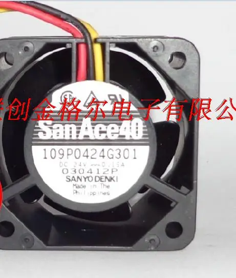 

BRAND NEW 109P0424G301 24V 0.19A ORIGINAL JAPAN 40*40*28 AXIAL FLOW FAN FANS