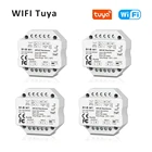110V 220V приложение Smart Life Wi-Fi AC Triac LED диммер переключатель Беспроводной 4-zone РФ Пульт дистанционного управления Управление F эхо плюс Google Home голосовое Управление