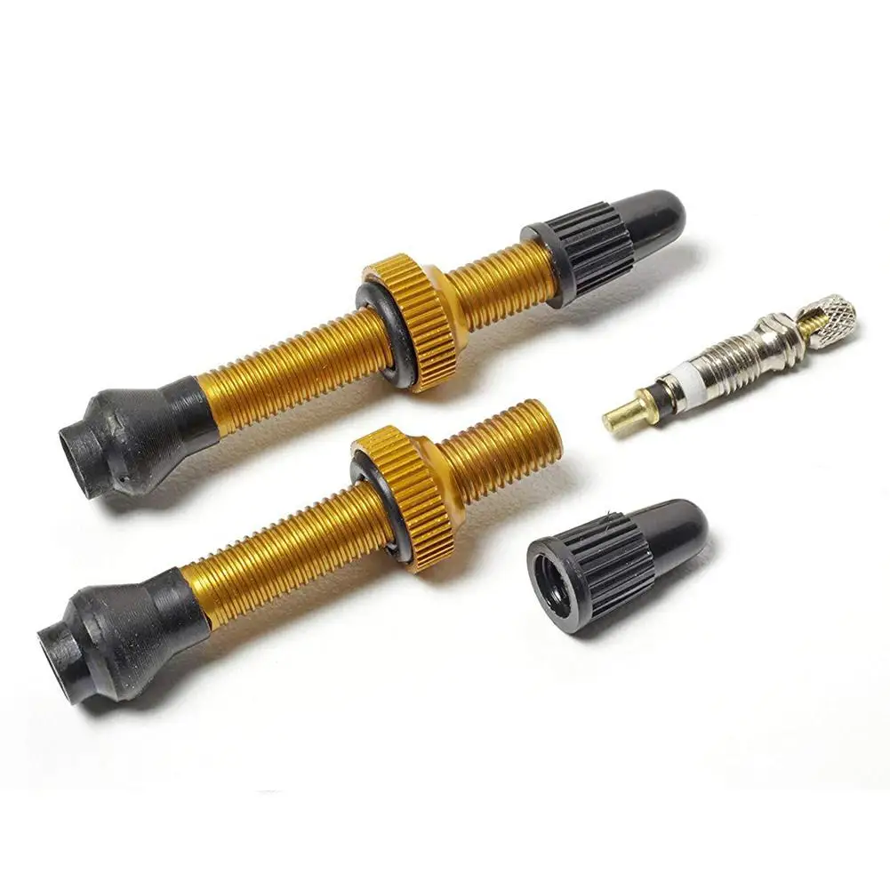 1Pcs Bicycle Vacuum Tire Cycle Calve Colorful French Aluminum Air Nozzle | Спорт и развлечения