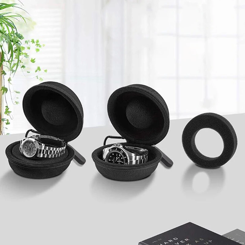 

Waterproof Zipper Box Jewelry Single Travel Portable Smart Watch EVA Pouch Accessories Cover Watch Storage Case Protective