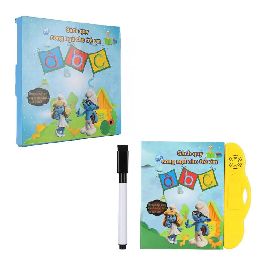 Детская электронная книга обучающая игрушка многофункциональная для чтения