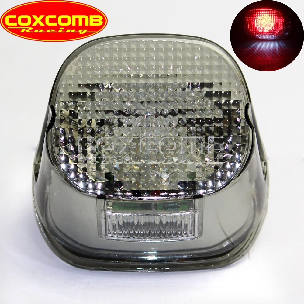 Задний ходовой фонарь для Harley Dyna FXDL FXLR FLHC FLHCS Softail FXST FXSTB FXSTC FXSTS Мотоцикл стоп-мигалка с цифрами (art.: 3920cdaf86e91) - 3920cdaf86e91