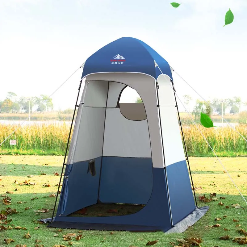 

Outdoor 210T Silver Coated Oxford Cloth Single Layer Model Changing Clothes Bathing Shower Simple Portable Toilet Fishing Tent