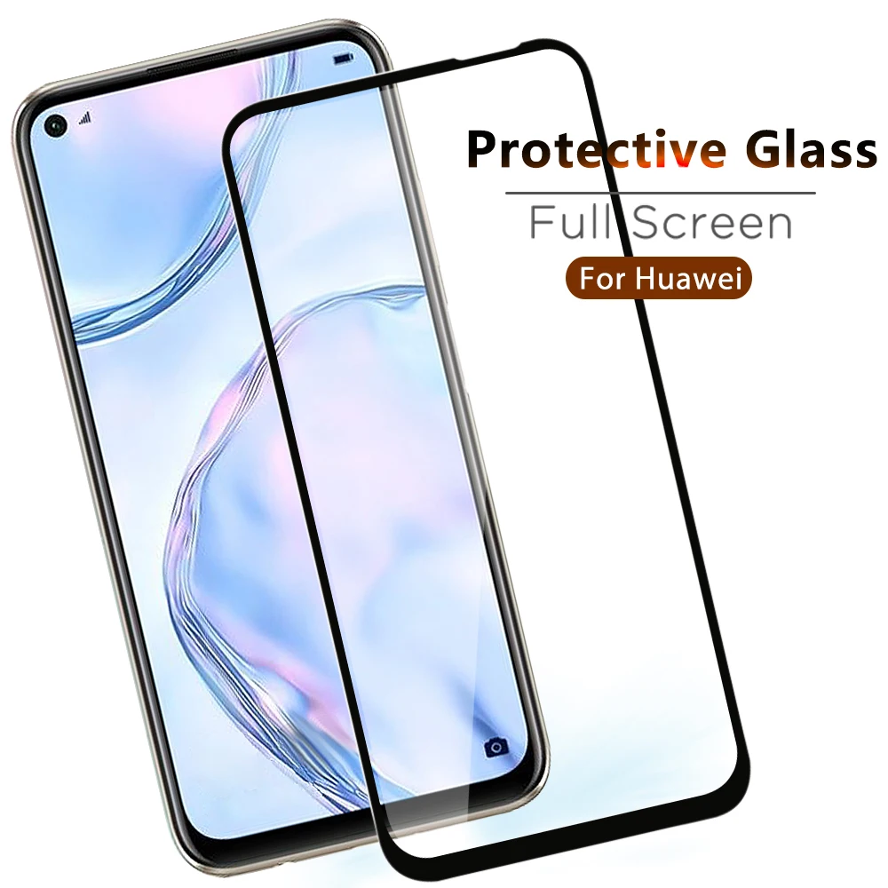 Изогнутое 3d-стекло для Huawei P40 Pro Lite закаленное стекло с закругленными краями