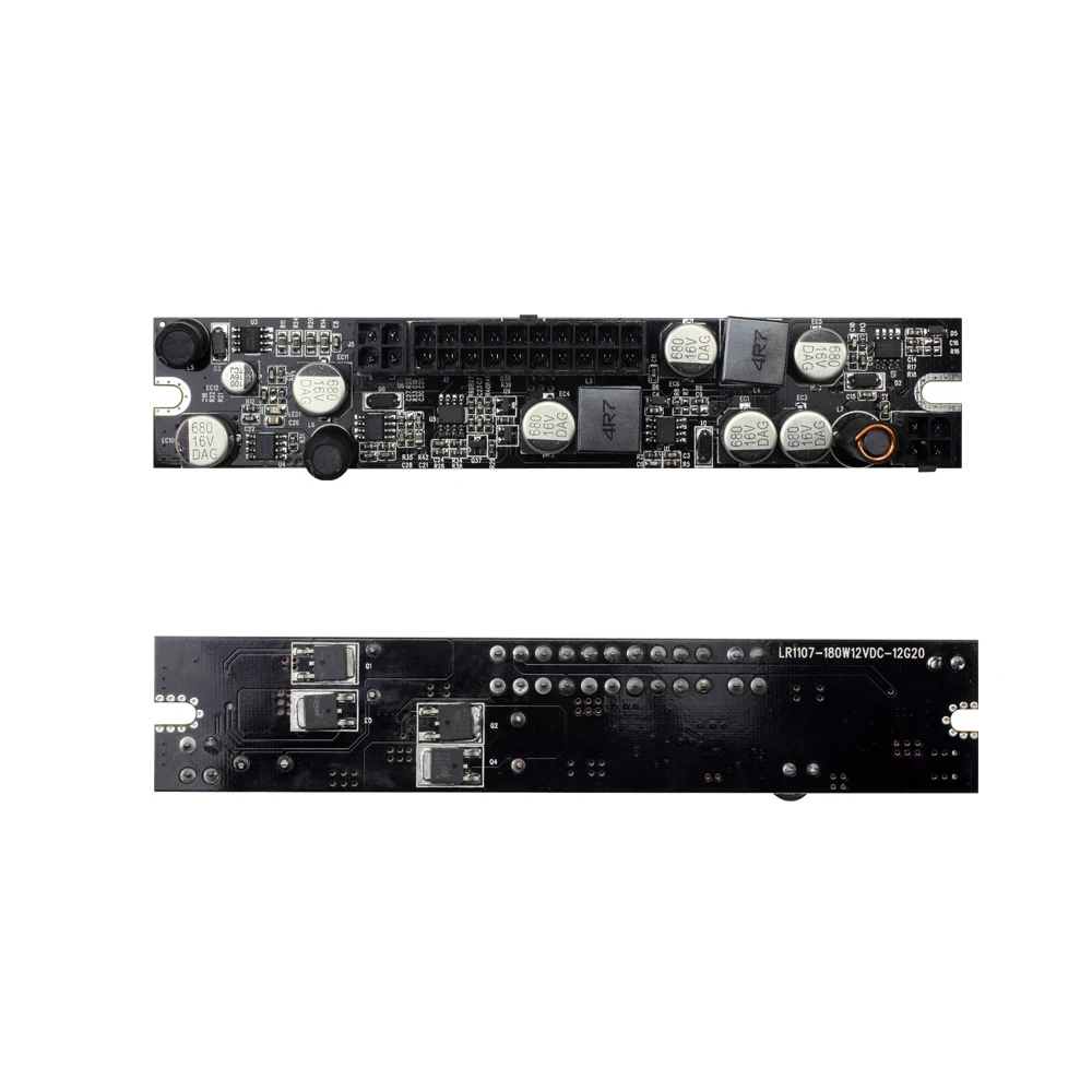 LR1107 180 Вт 12 В постоянного тока ATX 24-контактный переключатель PSU адаптер карта Mini-ITX