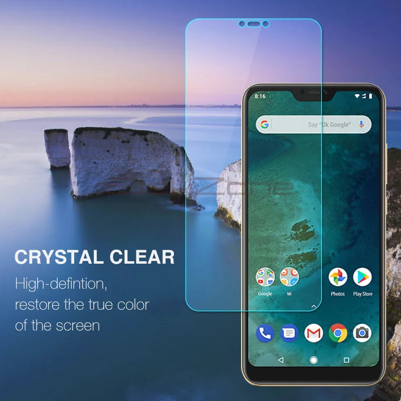 Закаленное стекло 9H с нанопокрытием для экрана телефона Xiaomi Mi A2 Lite Защитная