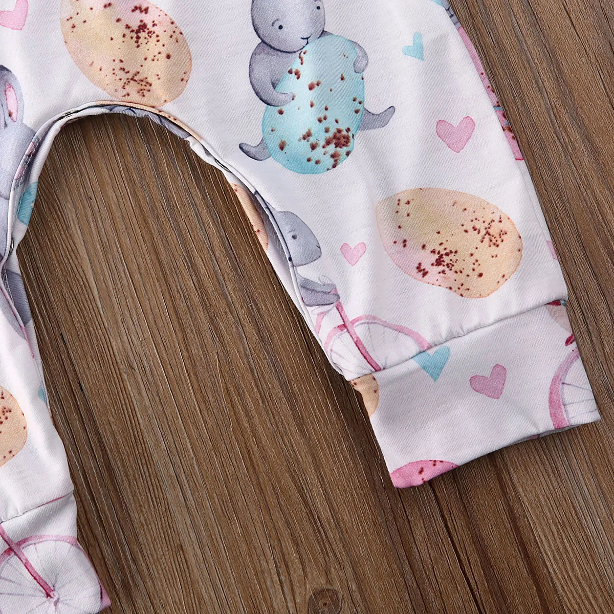 

Newborn Baby Girl Boy 3M-18M Cotton Clothes Easter Bunny Romper Playsuit Bodysuit Outfit Set