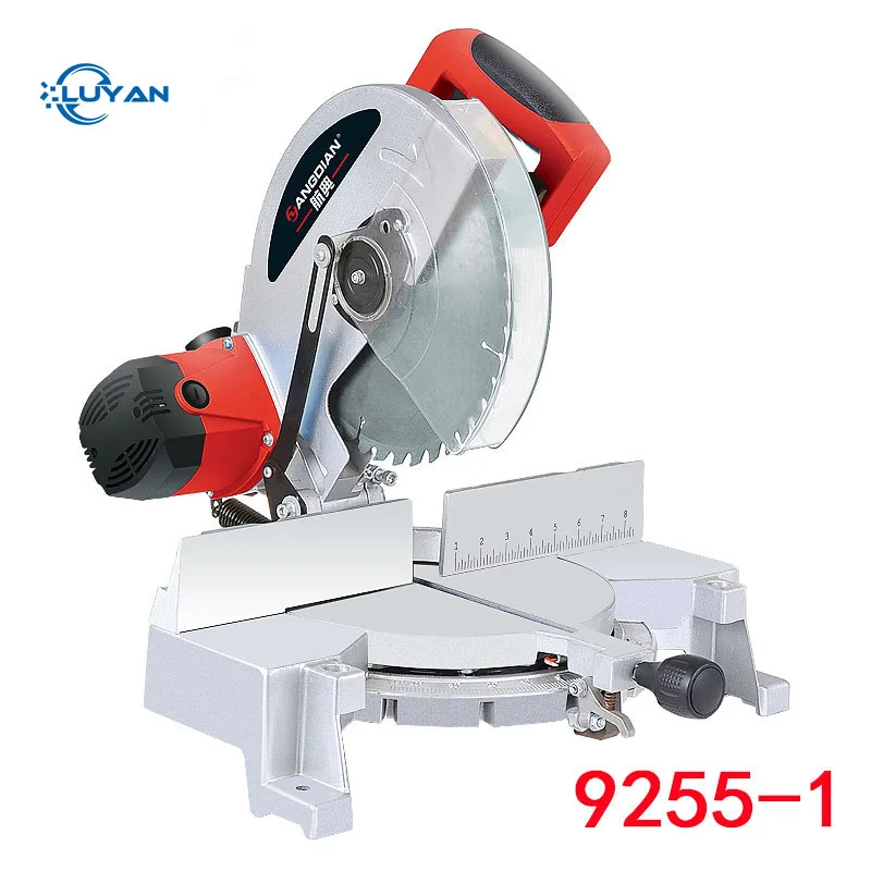 45 градусов Алюминиевый профиль режущий станок пила алюминиевый дерево