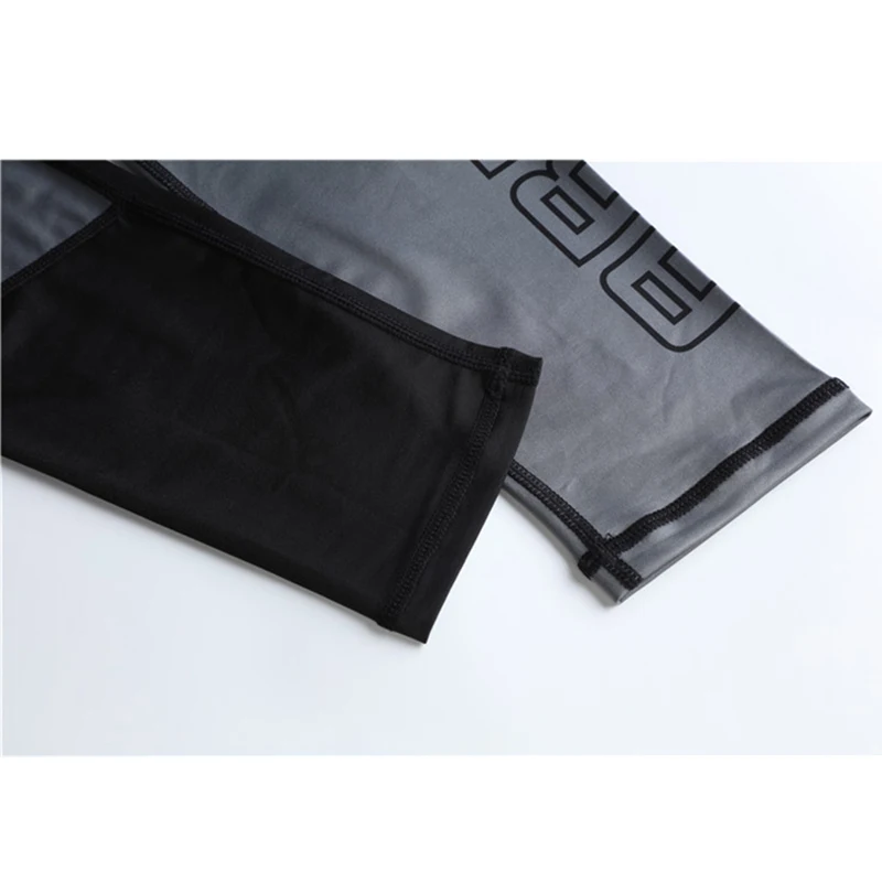 Новые компрессионные колготки мужские спортивные Леггинсы для тренажерного