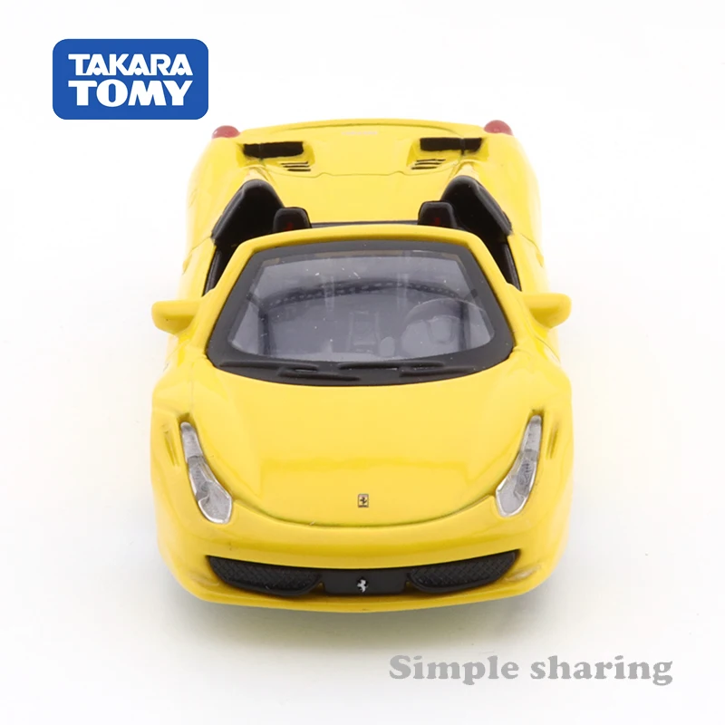 Takara Tomy Tomica представляет серию Burago Race &amp Play 1:43 458 автомобиль-паук лидер продаж