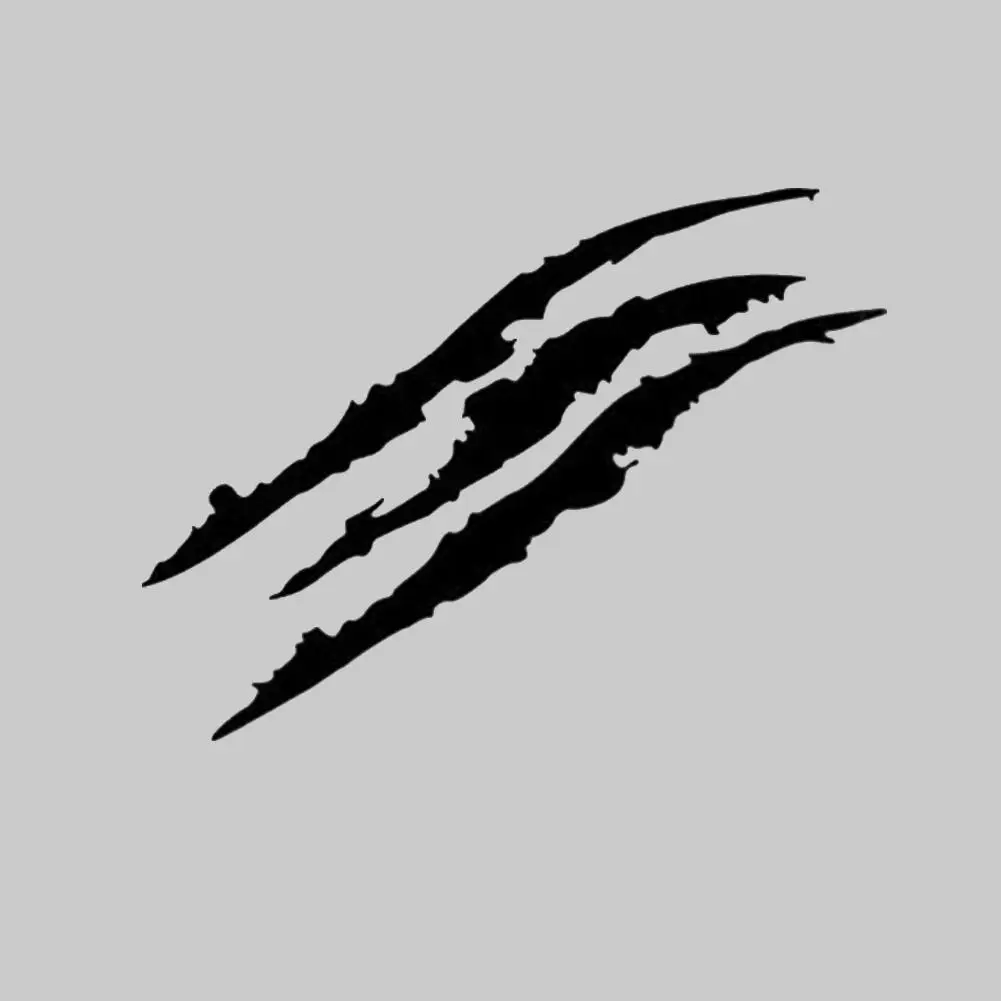 40 см * 12 Автомобильная Светоотражающая наклейка монстра черная/белая/красная