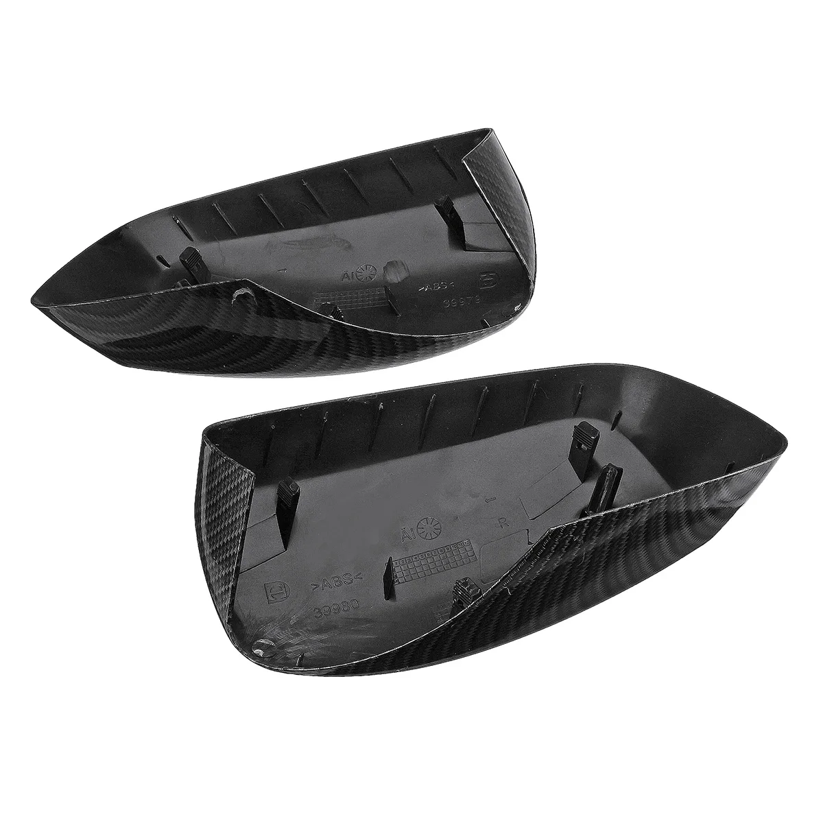 Колпачки для боковых зеркал заднего вида из АБС пластика 1 пара BMW E60 E61 E63 E64 2003 2004